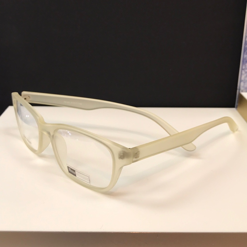 Matt clear prescription eyeglasses TR90 D78183 - Picture 2 of 3